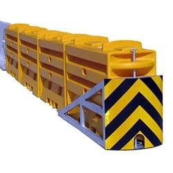 Water Filled Sacrificial Crash Cushion