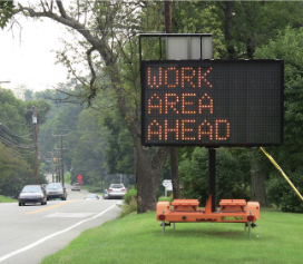 SolarTech Silent Messenger 3 Line 8 Character Message Board