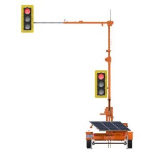 Ver-Mac Trailer-Mounted Traffic Signal with Advanced Technology